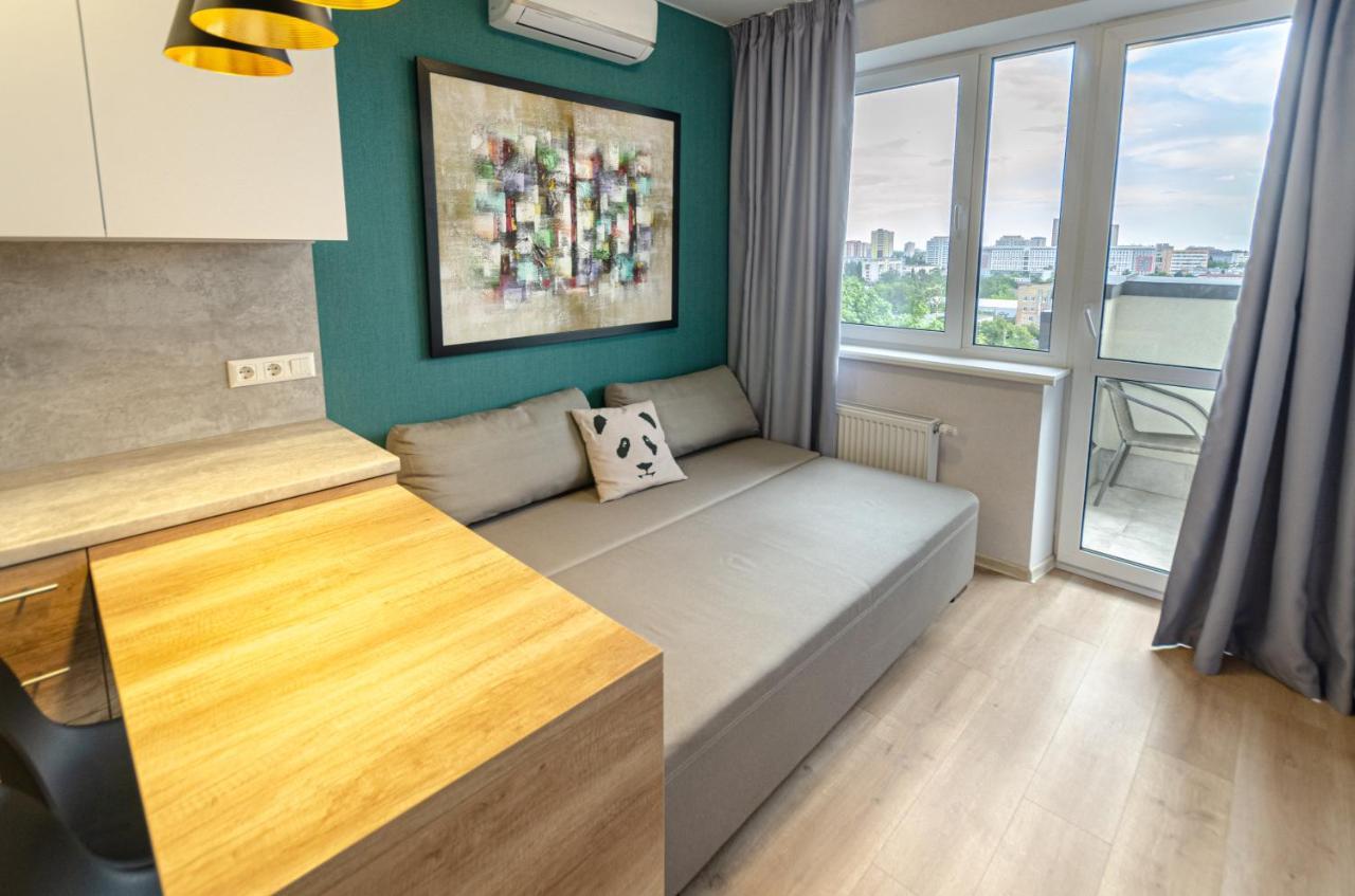 קייב Petrovdom 5-25 In Cozy Apartment In Residential Complex "Beresteiskyi" מראה חיצוני תמונה