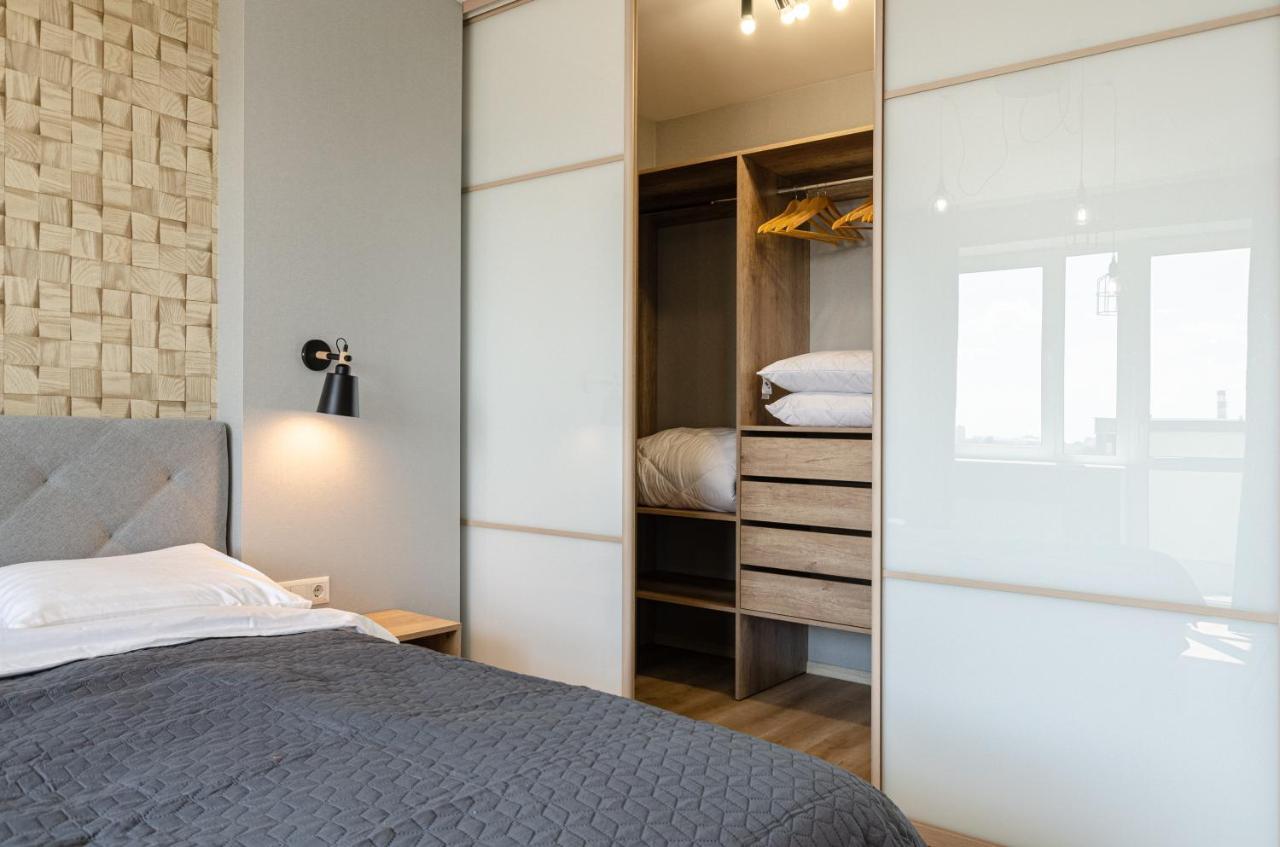 קייב Petrovdom 5-25 In Cozy Apartment In Residential Complex "Beresteiskyi" מראה חיצוני תמונה