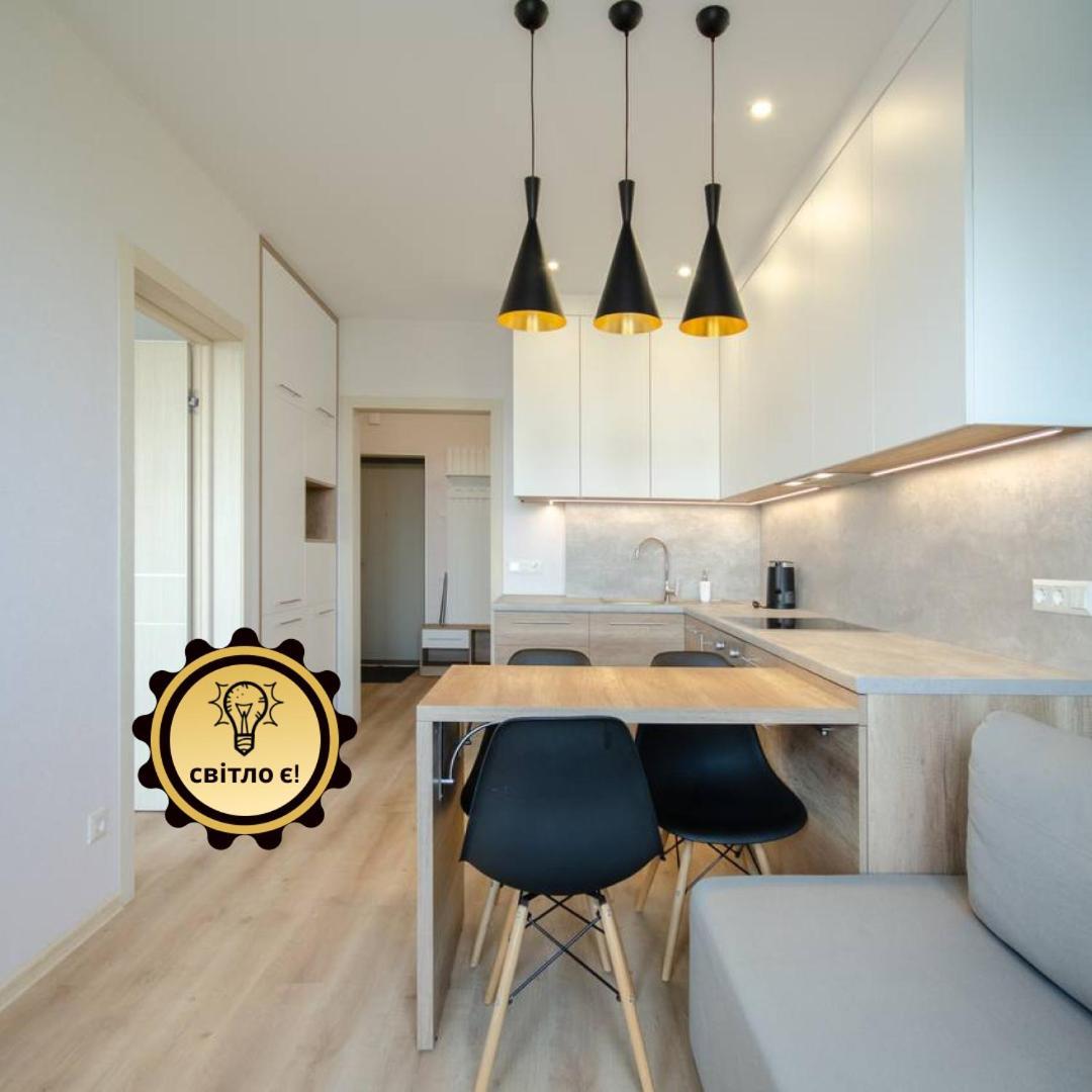 קייב Petrovdom 5-25 In Cozy Apartment In Residential Complex "Beresteiskyi" מראה חיצוני תמונה